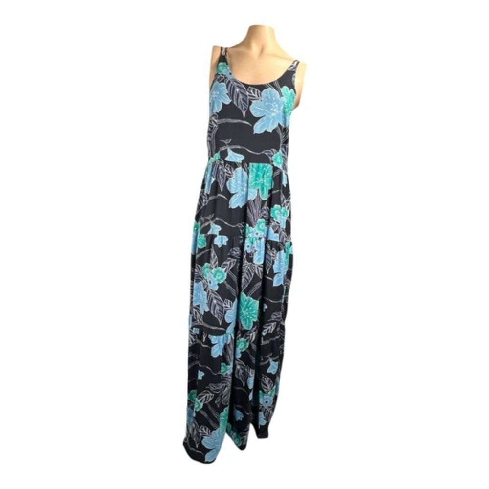 Ann Taylor LOFT Tiered Floral Maxi Dress – Size 10